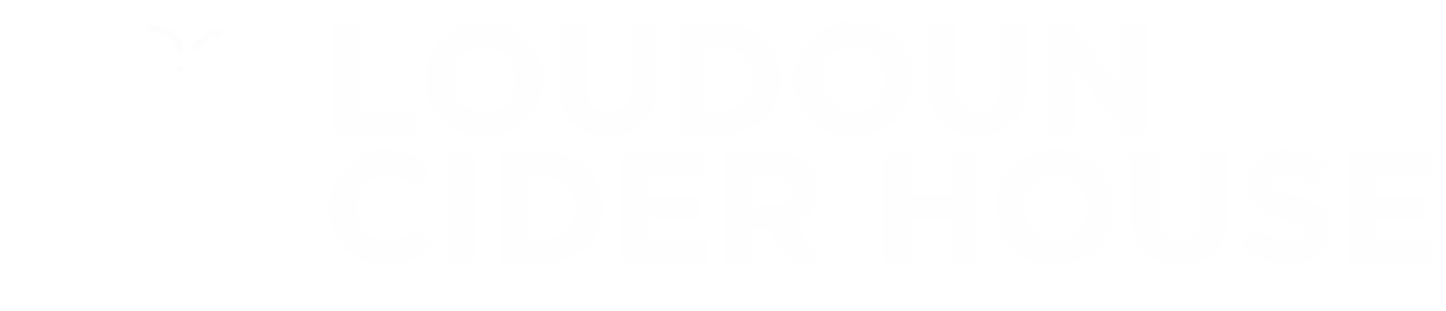 Loudoun Cider House - White Logo | Leesburg VA